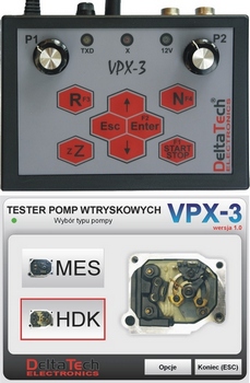 Tester pomp wtryskowych VPX-3