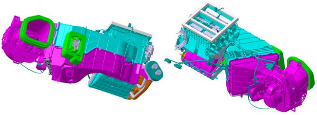 HVAC Delphi do modelu Volkswagen Amarok