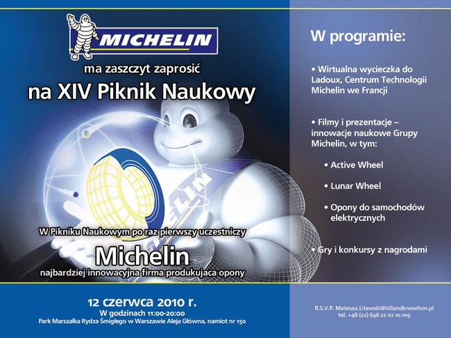 Michelin Piknik Naukowy
