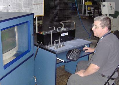 Laserowo-komputerowa kontrola zgodności wymiarów z projektem