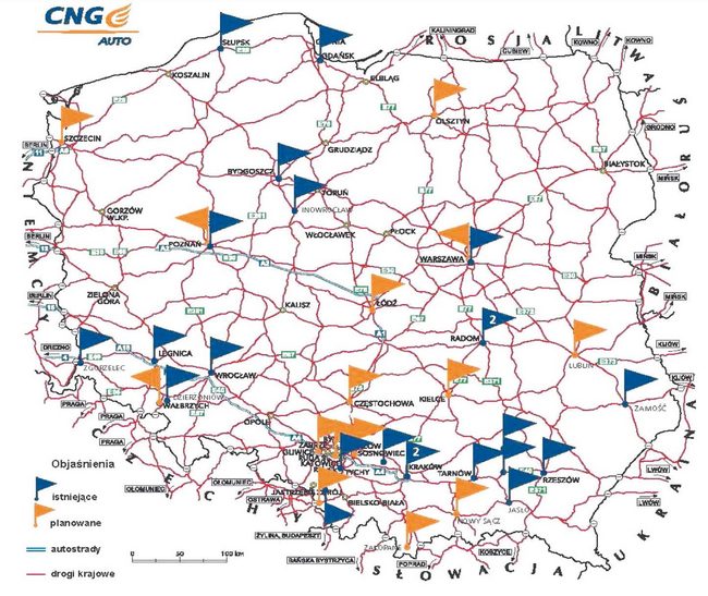 Stacje CNG w Polsce