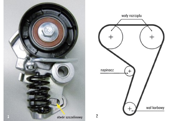 Wymiana napędu rozrządu w modelu Ford Puma 1.7