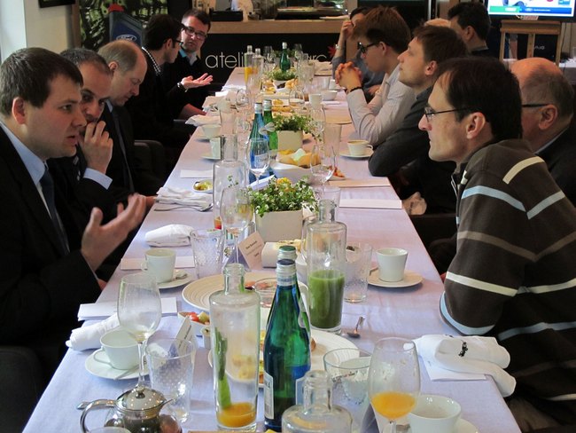 Wspólna konferencja prasowa Castrola i Forda 16 maja 2012 w Warszawie