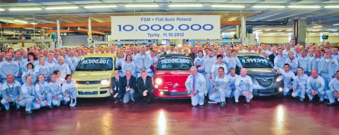 10 milionów aut z fabryki Fiat Auto Poland