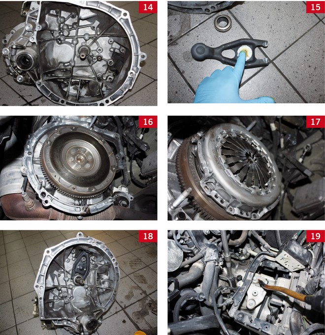 Wymiana sprzęgła w samochodzie Peugeot 207 CC